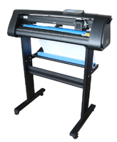 Máquina de Corte de Vinilo y Papel para Gráficos, Semi-automática, Clásica y Práctica, Modelo GE-721, Fabricada en China