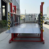 Plateforme de chargement mobile pour camions conteneurs de 2 tonnes, rampe de déchargement hydraulique pour camions conteneurs