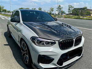 Utilizado para <span class=keywords><strong>BMW</strong></span> G80 G01 G02 patrón forjado de fibra de carbono empalme capó de motor de estilo A para <span class=keywords><strong>BMW</strong></span> 3 series X3M X4M kit de carrocería - Product Image 5
