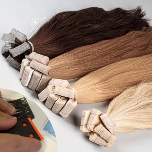 Herrera Tape Humans Hairs Extension Adhesive Glue Remover Tools Extensiones Cabello Humano De Natural Tape In Hair