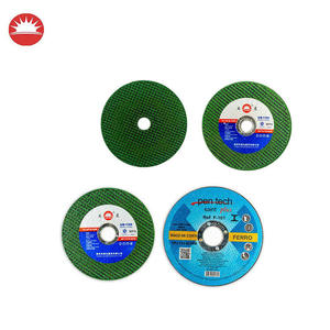 ホットセール カスタムメイド YuChen グリーン/ブラック 4インチ 125mm アルミナ切断砥石 金属加工用カットオフホイール OEM 1個 - Product Image 3