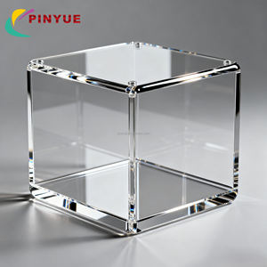 Étagère de présentation pliable en acrylique hautement transparente à 4 niveaux pour rouge à lèvres, parfums, bijoux, vernis à ongles - Product Image 5