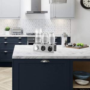 Égouttoir à vaisselle en acier inoxydable, support d'égouttage, porte-<span class=keywords><strong>bouteille</strong></span> pour <span class=keywords><strong>Sodastream</strong></span> - Product Image 4