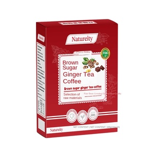 Natureitysee Instant Coffee Brown Sugar <strong>Ginger</strong> Tea Sweet <strong>Chocolate</strong> Flavor Top Grade Box 100g Fujian China 18 Months - Product Image 2