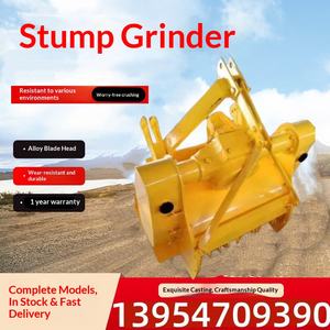 Broyeur de racines hydraulique pour pont arrière, pour arbres, poteaux et racines lourdes - Product Image 1