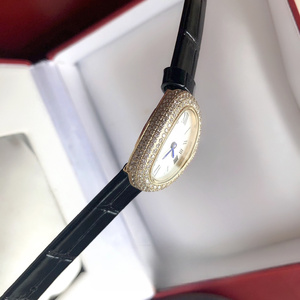 Reloj Mecánico Automático Elegante y Moderno con Bisel con Incrustaciones de Diamantes, Opciones de Correa Multicolor, Desmontable - Product Image 3