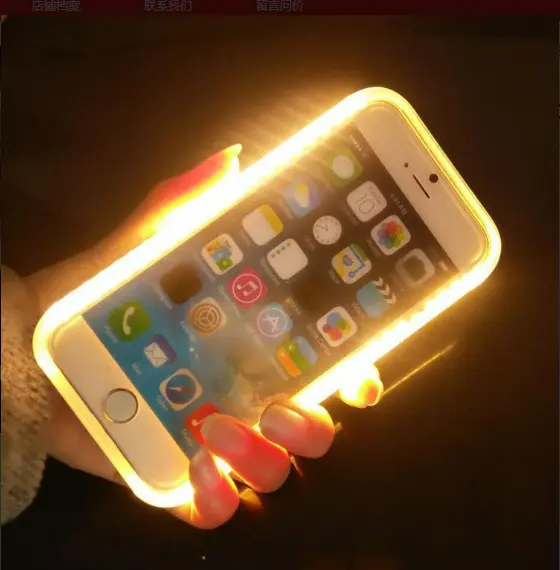 For Iphone Case Cover LED Selfie Light Cell Phone Accessories