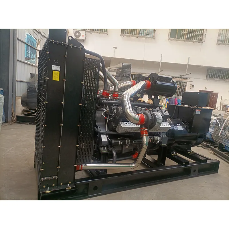 Venta caliente Shanghai motor grupo electrógeno 500kw 625kva generador diesel 3 Fase silencioso generador diesel dínamo
