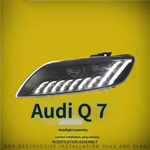 Kit de modernisation des phares avant à LED pour <span class=keywords><strong>Audi</strong></span> <span class=keywords><strong>Q7</strong></span> (<span class=keywords><strong>2006</strong></span>-2015) avec feux de jour (DRL) et clignotants séquentiels - Product Image 1