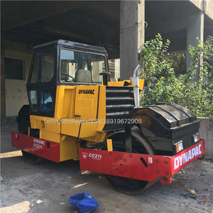 CC211 dynapac มือสองพร้อมดรัมคู่ในเวลาทำงานต่ำเครื่องอัดถนน CC6200 CC421 cc211 dynapac - Product Image 1