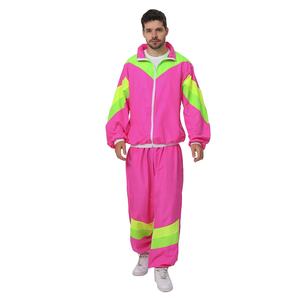 Déguisements Rétro des Années 80 : Tenues de Carnaval Disco Hippie, Survêtements Shell Suit pour Adultes - Product Image 2