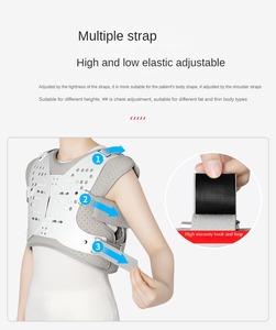 Unisex Opblaasbare Airbag Thoracale Wervelkolom Vaste Brace Lichtgewicht Ademende Compressie Gear Spinale Fractuur Operatie