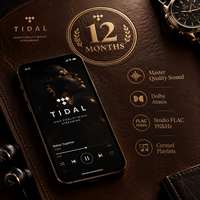 Abonnement Premium Tidall, Musique Tidall, Abonnement au compte Tidall, Hifi Plus