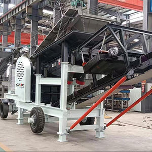 Concasseur à Mâchoires Mobile Portable Mini pour l'Extraction Minière de Sable, Pierre, Roches et Minerai d'Or, avec Moteur Diesel, Prix de Vente - Product Image 2