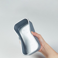 Emballage pour plats à emporter, boîte à lunch, 24 oz, récipient alimentaire en plastique jetable transparent avec couvercle, utilisable au micro-ondes
