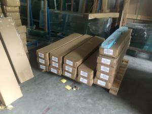 กระจกนิรภัยกันลมพลังงานแสงอาทิตย์ทรงสี่เหลี่ยมผืนผ้าสำหรับห้องดับเพลิงกลางแจ้งสำหรับตกแต่งบันไดห้องน้ำในโรงพยาบาล - Product Image 5