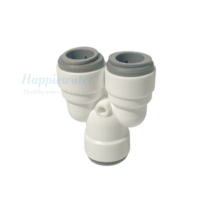 <span class=keywords><strong>1</strong></span>/<span class=keywords><strong>4</strong></span> "<span class=keywords><strong>3</strong></span>/<span class=keywords><strong>8</strong></span>" Y Forme <span class=keywords><strong>3</strong></span> Voies Push Connect Raccords Raccords de Tuyau en Plastique de Qualité Alimentaire Connecteurs pour Aquarium RO Filtre à Eau Réfrigérateur - Product Image 3
