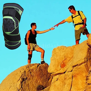 Rodillera suave de alta calidad, rodilleras de soporte de compresión de un color para deportes - Product Image 4