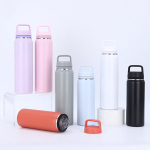 Flacon thermique personnalisé 500ml 700ml Fiole à vide à double paroi Bouteilles d'eau de sport isolées en acier inoxydable avec <span class=keywords><strong>infuseur</strong></span> à <span class=keywords><strong>thé</strong></span> - Product Image 1