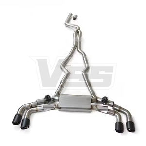 Sistema de escape de sonido agresivo y rendimiento para <span class=keywords><strong>BMW</strong></span> M440I B58 3,0 T apto para G20 M340i acero inoxidable con válvula <span class=keywords><strong>RC</strong></span> 4 puntas - Product Image 6