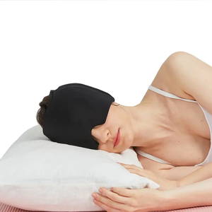 Gel reutilizable para la piel, dolor de cabeza por hielo, terapia de frío, alivio de la migraña, gorro, migraña, envoltura de cabeza de hielo, máscara de paquete de hielo - Product Image 1