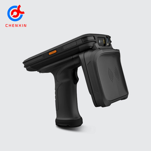 Scanner de <span class=keywords><strong>c</strong></span>ódigos de barras portátil, venda quente de smartphone 1d 2d, com suporte de temperatura, longo alcance, uhf, rfid, leitor de mão - Product Image 6