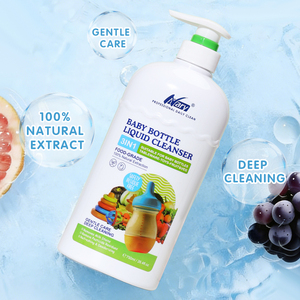 Detergente Liquido 3-in-1 per Biberon NARY 750ml, Formula Delicata di Grado Alimentare, Rimuove Naturalmente le Macchie di Latte, Prodotti di Pulizia Sicuri - Product Image 1