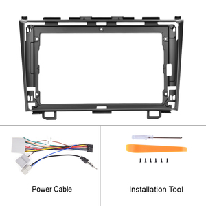 Podofo Bảng Điều Khiển GPS Xe Hơi Fascia Cho <span class=keywords><strong>Honda</strong></span> <span class=keywords><strong>CRV</strong></span> 2007-2011 9 Inch Bảng Điều Khiển 2 Din Android Bảng Điều Khiển Phát Thanh Nổi Fascias Khung Bảng Điều Khiển - Product Image 6