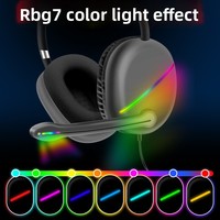 AKZ-025 Nouveau casque de jeu dynamique Battle Royale, filaire, USB, suppression active du bruit, universel, mobile