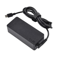Nouvel adaptateur secteur 65W PD 3.0 Type-C pour ordinateur portable et téléphone portable avec protection contre les courts-circuits et câble rétractable pliable
