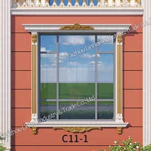 משלוח מהיר מלאי מוכן בטון דלת עובש דקורטיבי חלון משקוף אדן דפוס עיצובים ליהוק בית בניין פלסטיק עובש - Product Image 3