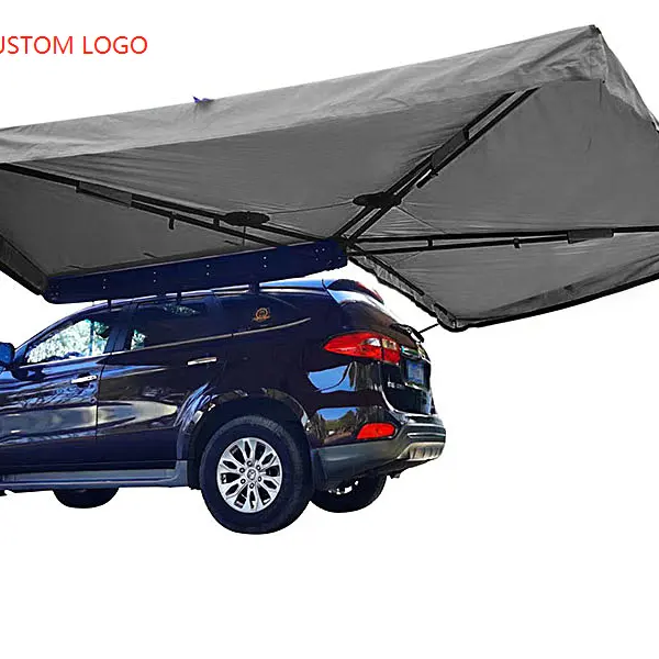 High-quality outdoor 270 Degree Free Hanging Awning car side wilderness camping