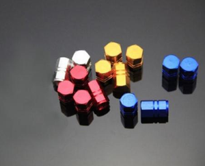 Cache-valves décoratifs en aluminium pour pneus de voiture, accessoires automobiles, garnitures colorées pour valves de voiture, fabriqués en usine - Product Image 5