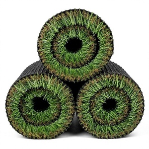 Gazon artificiel personnalisé, <span class=keywords><strong>pelouse</strong></span> <span class=keywords><strong>synthétique</strong></span>, tapis vert imperméable pour aménagement paysager extérieur, achat direct usine - Product Image 2