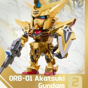 Boîte Mystère <span class=keywords><strong>Gundam</strong></span> Équipe Or de Luxe, Figurine Artisanale Mignonne, Ornement, Cadeau de Fêtes - Product Image 5