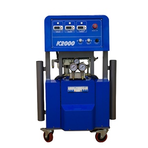 مجموعات رش رغوة ريانين K2000 بخاخ بولي يوريثان عالي الضغط معدات عزل رغوة للبيع - Product Image 1