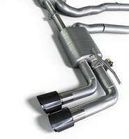 Système d'échappement Performance Valve Muffler pour Porsche Cayenne GTS Turbo 958 3.0 3.6 4.8 - Son de qualité supérieure - SUS304