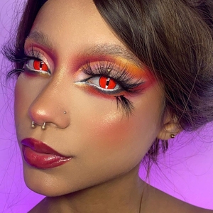 무료 샘플 드래곤 아이 연락처 Pseyeche 할리우드 미친 소프트 렌즈 애니메이션 코스프레 할로윈 콘택트 렌즈 Kontaktlinsen - Product Image 4