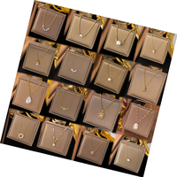 Collier en acier inoxydable avec perles dorées, perles irrégulières de luxe, transparentes, colliers de perles, tempérament doux, électroplaqué pour bijoux
