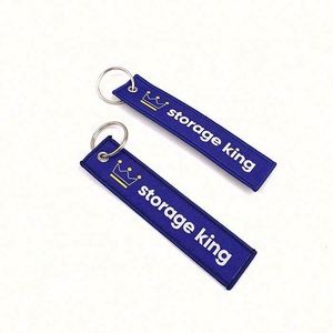 Wholesale <b>Customized</b> Personalized Embroidered <b>Keychains</b> With Printed Logo - Product Image 3
