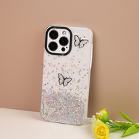 Étuis pour téléphone portable 3 en 1, étuis pour téléphone portable avec diamant, coque de téléphone pour iPhone 15 14 13 12, protecteurs, coques pour téléphones portables