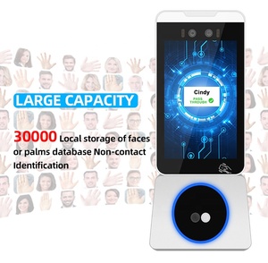 Sistema di controllo degli accessi del cancello della palestra Sinmar per il viso e la mano Palmer per il riconoscimento della vena porta porta macchina per la presenza del tempo della nuvola - Product Image 4