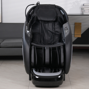 Fauteuil de massage électrique intelligent de luxe à commande vocale, zéro gravité 4D, pour tout le corps, avec coussin de massage intégré - Product Image 4