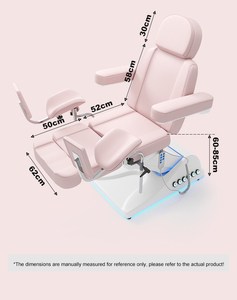 HICOMED 2026 nouvelle chaise d'examen gynécologique électrique 3/4 moteurs traitement réglable Table d'opération <span class=keywords><strong>lit</strong></span> de beauté - Product Image 6