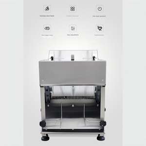 Machine à trancher le pain industrielle commerciale, trancheuse électrique entièrement automatique pour les grandes boulangeries - Product Image 2