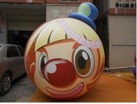Ballon sphérique gonflable flottant rond en PVC avec logo personnalisé BOYI imprimé et thermosoudé