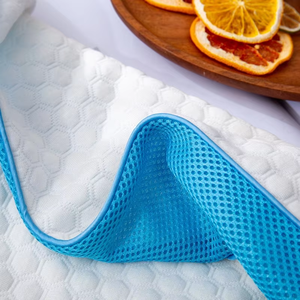 Chỉnh hình bộ nhớ bọt gối Ergonomic cổ tử cung cổ Hỗ trợ có thể tháo rời Bìa rắn sóng tre giường Bộ nhớ bọt gối - Product Image 5