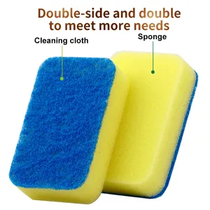 Reasonable Price Household Cleaning Kitchen High-density Scouring Pad Dishwashing Sponge