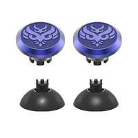 Capuchons de joystick ergonomiques amovibles et gravés en métal pour la réparation de la manette PS5 Edge