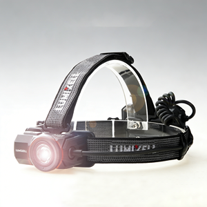 600 Lumen LED Hybrid Power Headlamp with Adjustable Beam Type-C Rechargeable USB-C IPX5 & Rear Red Light for Camping - Product Image 1